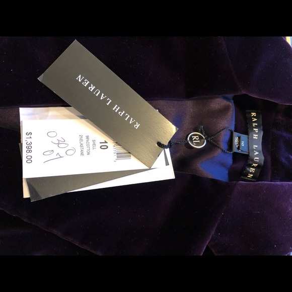 Ralph Lauren black label velvet jacket - Picture 7 of 11